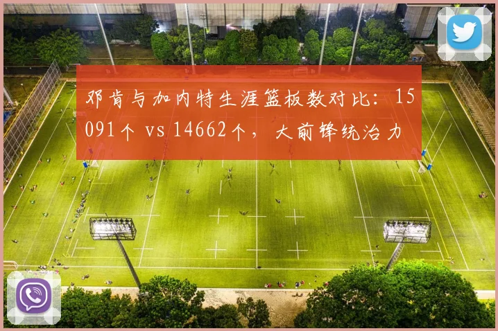 邓肯与加内特生涯篮板数对比：15091个 vs 14662个，大前锋统治力之争